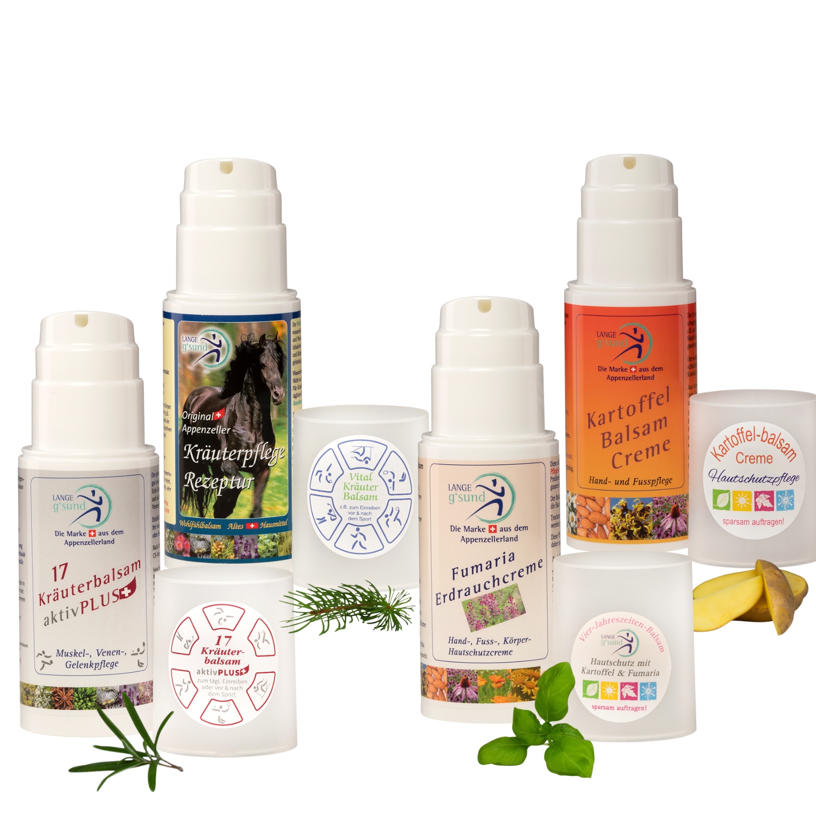 4 Appenzeller Balsam je 70ml