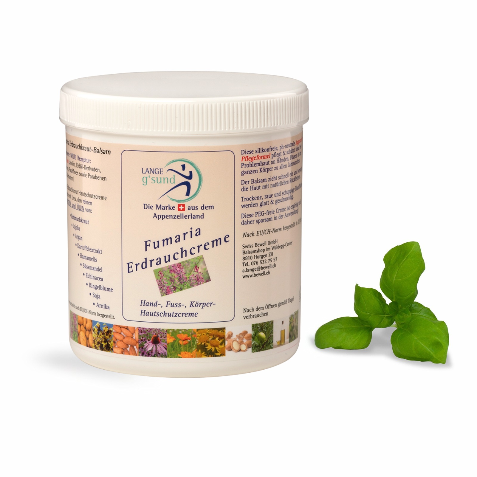 Fumaria ERDRAUCHCREME - 500 ml im Refill-Topf