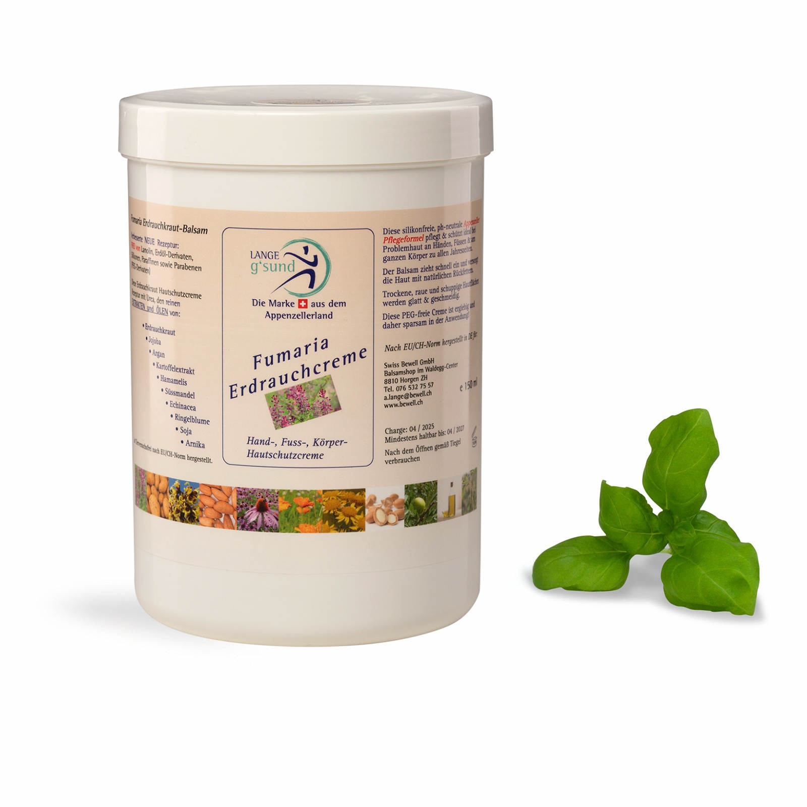 Fumaria ERDRAUCHCREME - 1000 ml im Refilldose